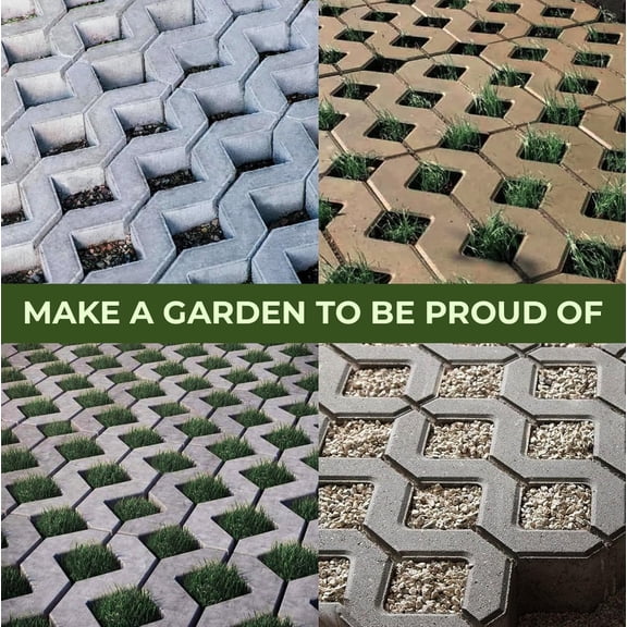 Concrete Molds Paver Mold Grass Block Pavers Mold ABS 2mm Eco Parking - Plastic Mold for Concrete Paving Slabs Cement Mold$$Tools & Hardware Other