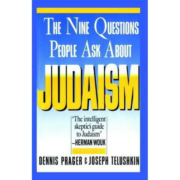 Pre-Owned Nine Questions People Ask about Judaism (Paperback) 0671622617 9780671622619