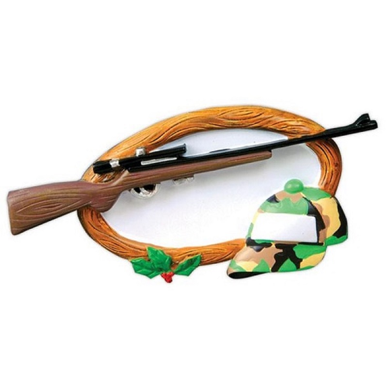 DEER HUNTING Personalized Christmas Tree Ornament Xmas Noel Hunter