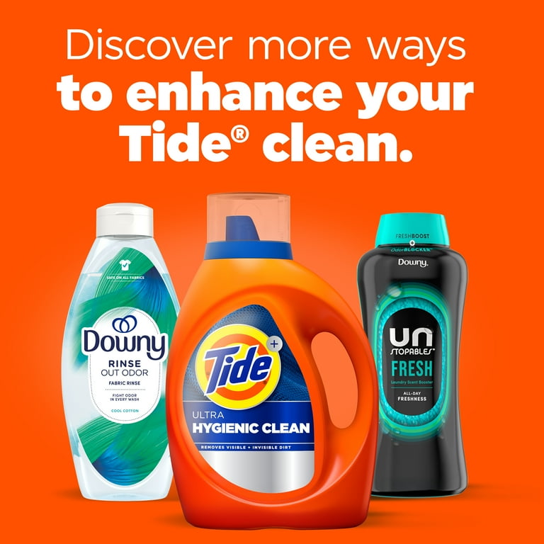 Tide Ultra Hygienic Clean Liquid Laundry Detergent, Original Scent