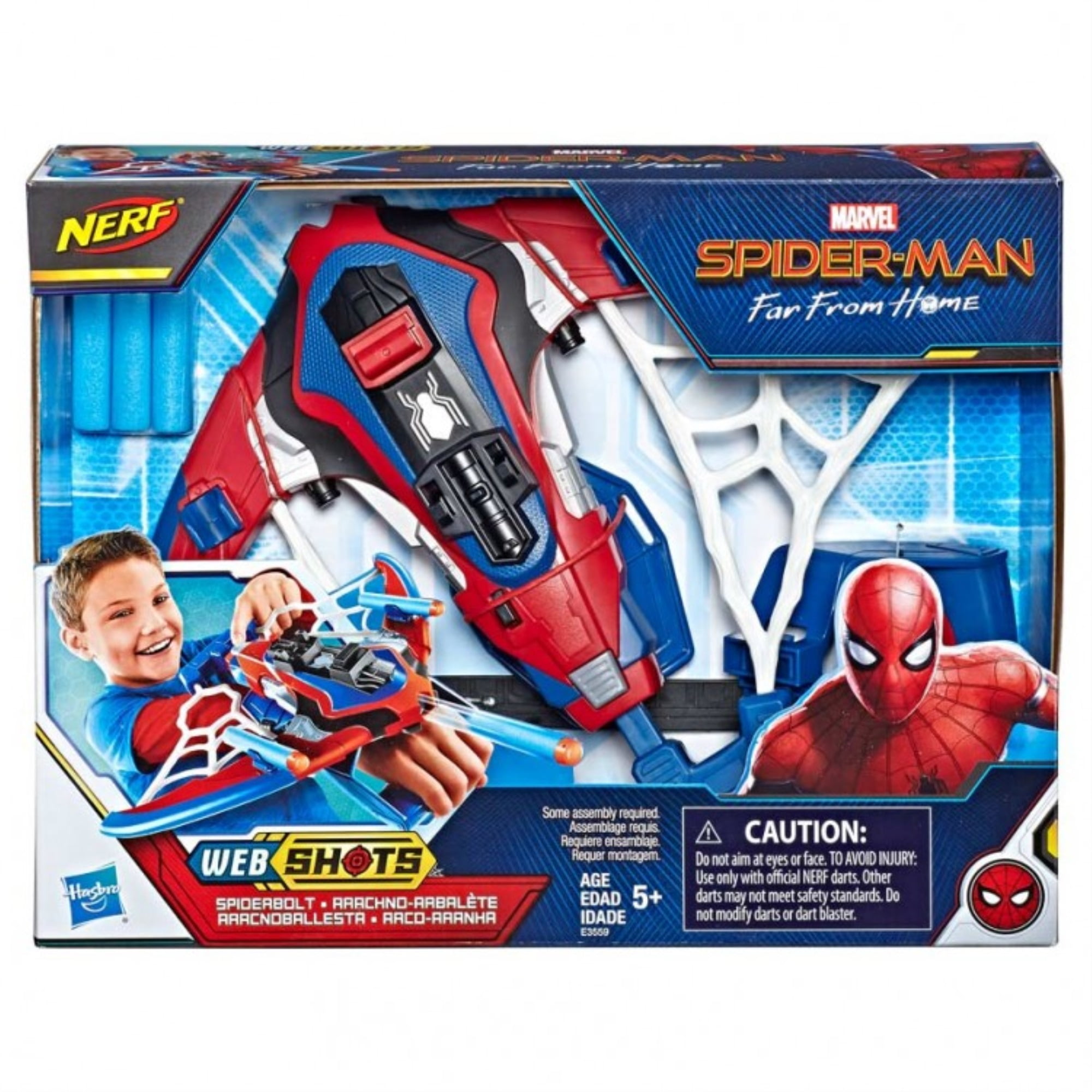 spiderman nerf webshots