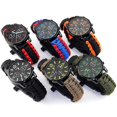 thumbnail image 3 of Reloj de supervivencia al aire libre 8 en 1 Pulsera impermeable luminosa multifuncional para acampar-Rojo negro- Bolígrafo Bolígrafo Bolígrafo de papelería, 3 of 5