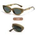 thumbnail image 1 of Gafas de sol plegables Gafas de sol a prueba de rayos ultravioleta Gafas de sol de moda para exteriores con forma de ojo de gato para mujer de estilo europeo y americano, 1 of 6