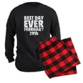 thumbnail image 6 of CafePress - Best Day Ever February 29Th - Men's Long Sleeve Loose Fit Cotton Dark Pajama Set, 6 of 7