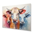 thumbnail image 2 of Designart "Vibrant Castle I" Cattle Metal Art Living Room, 2 of 5