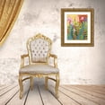 thumbnail image 3 of Popp, Grace 15x18 Gold Ornate Wood Framed with Double Matting Museum Art Print Titled - Bold Bright And Wild II, 3 of 4