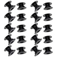 thumbnail image 1 of Mobutofu 10 Pairs of Rods Foosball Plastic Black Table Football Accessories, 1 of 8