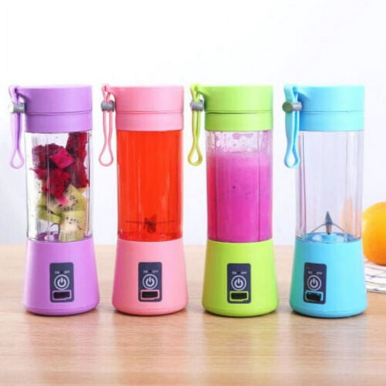 Portable Blender for Shakes and Smoothies Personal Small Drink Electric Blender Cup USB Rechargeable 380ml(13oz) and 6 Blades Shake Mixer Tarvel