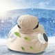 thumbnail image 4 of Sombrero de pescador de verano con ventilador de carga solar USB | Ventilación por viento fuerte | Diseño de malla de protección solar | Transpirable de secado rápido | Gorra ajustable multiusos, 4 of 5