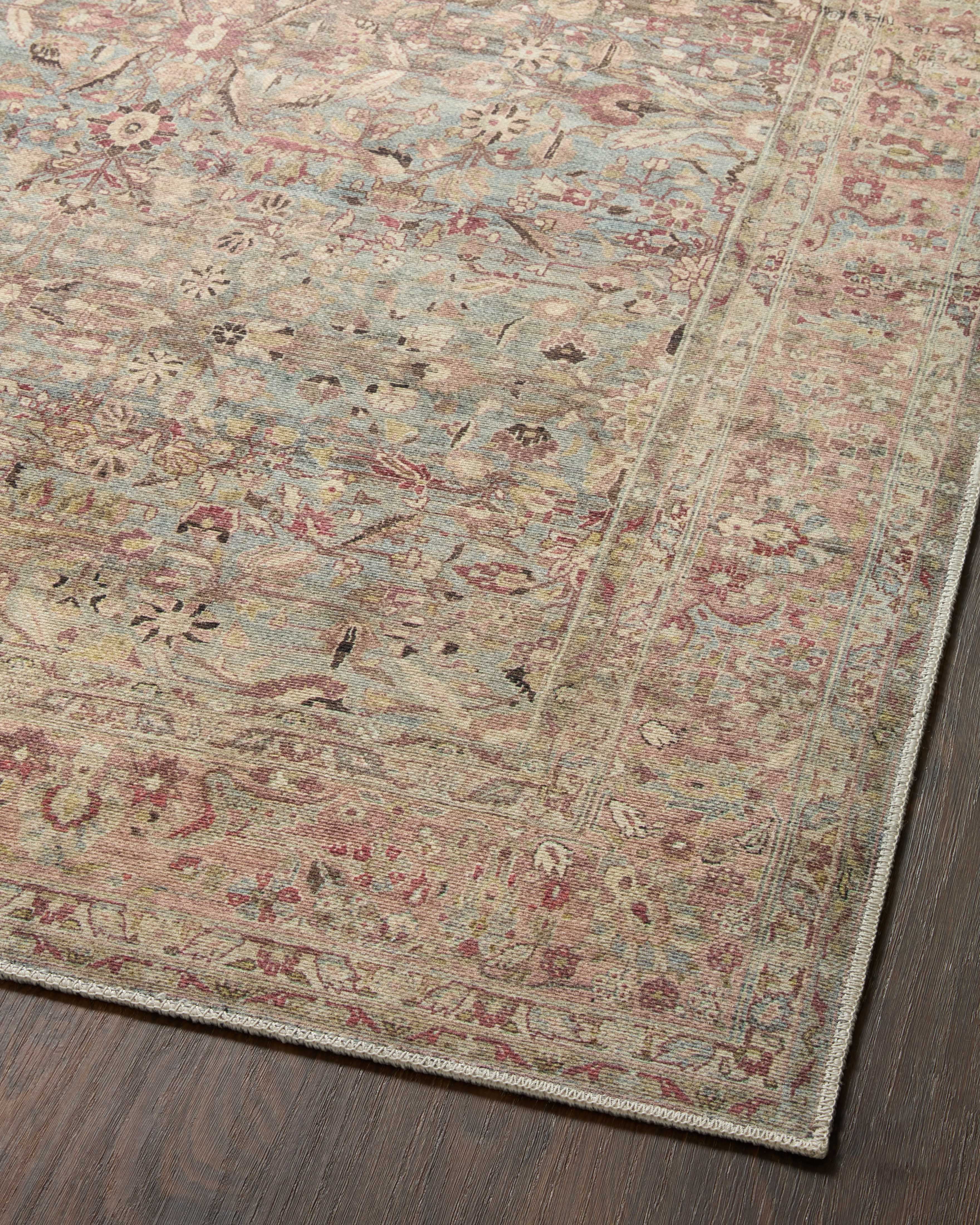 Loloi Adrian Ocean / Clay 2'-0" x 5'-0" Area Rug