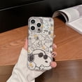 thumbnail image 5 of Bonita funda de silicona TPU suave con dibujos de Snoopy y maní para iPhone 11, 12, 13, 14, 15 Pro Max, 7, 8, X, XS, XR, Charlie Brown, 5 of 5