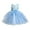 Blue, variant on Odeerbi Girls Dress Baby Girls Clothes Toddler Kid Lace Sleeveless Princess Gown Party Tulle Dress Clothes Blue