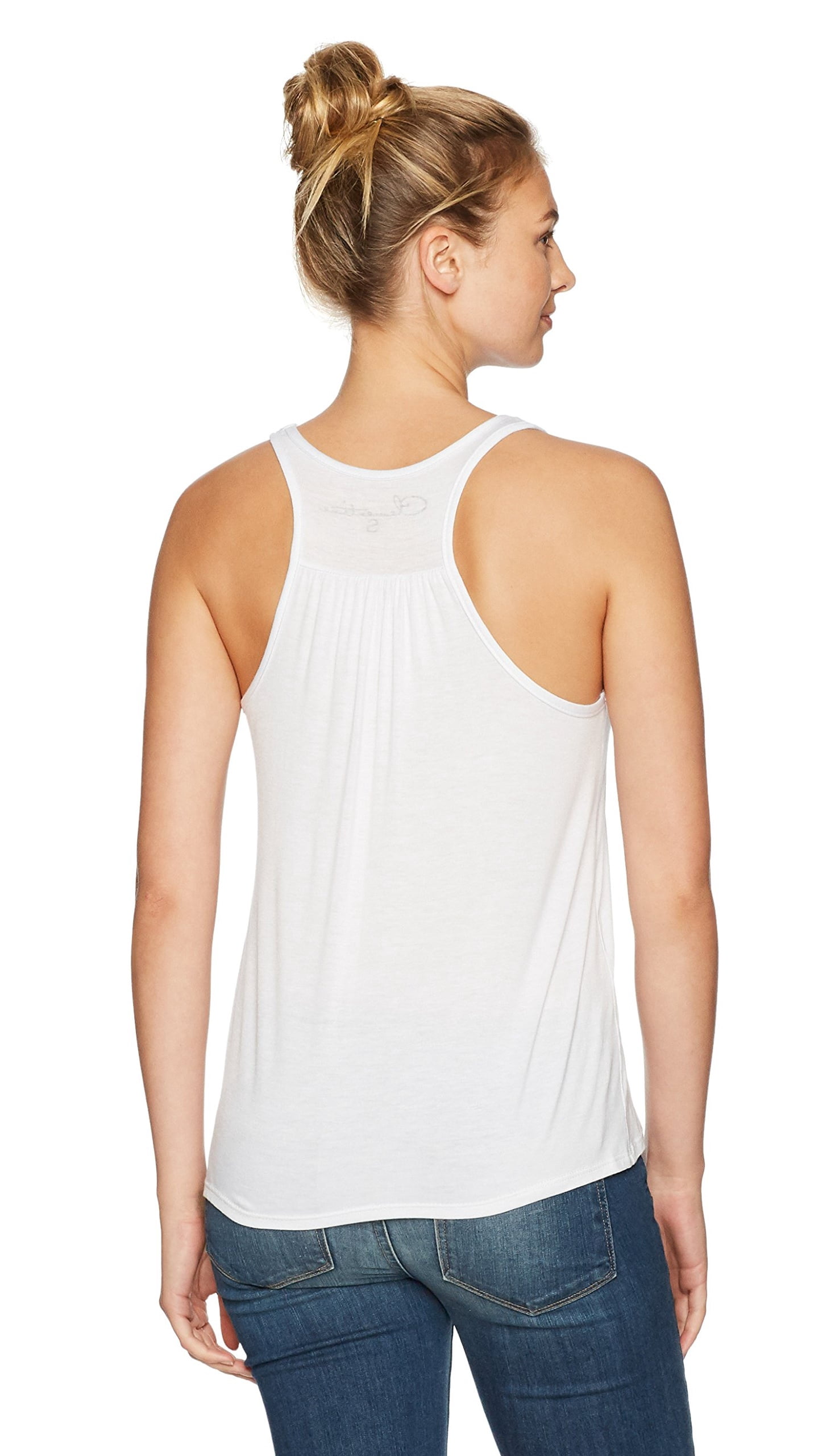 Women's Boat Anchor Printed Flowy Racerback Tank Top