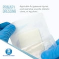 thumbnail image 5 of Dynarex DynaGinate Calcium Alginate Wound Dressing - Sterile, Non-Stick Topical Wound Pads - Absorbent Gel Patches For Moderate To High Exuding Cuts - 2" x 2", 1 Case of 120, 5 of 7