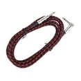 thumbnail image 1 of Guitar Instrument Cable Right Angle To Straight Audio Interconnect Cable Audio Instrument Cord For Electric Mandolin Bass, 1 of 8