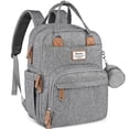 thumbnail image 1 of Mochila pañalera impermeable expandible RUVALINO gris XL, 1 of 9