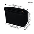 thumbnail image 4 of Qianvly Women's Portable Makeup Storage Bag(Vermilion), 4 of 4
