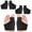 Black (2 Pairs), variant on 2 Pairs Silicone Bunion Corrector, Big Toe Straightener & Separator for Hallux Valgus Comfort Support, Bunion Protector for Men & Women, Day Night Wearable（Black）