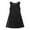 w93# Black258, variant on Wuxian Girls School Uniform Jumper Dresses Casual Solid Color Sleeveless Round Neck Pleated Pinafore Dress Back Zip Up High Waist Comfortable Stylish Dailywear Winter Dress,Navy,6-7 Years