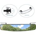 thumbnail image 3 of czcpp-Golf Cart Rear View Mirror 16.5 Inch Extra Wide Panoramic Golf Cart Rear View Mirror Fit for EZGO, Yamaha, Club Car, 3 of 4
