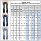 thumbnail image 2 of Pantalones vaqueros con corte de bota para mujer, pantalones vaqueros elásticos, pantalones acampanados de cintura baja para mujer, 2 of 4