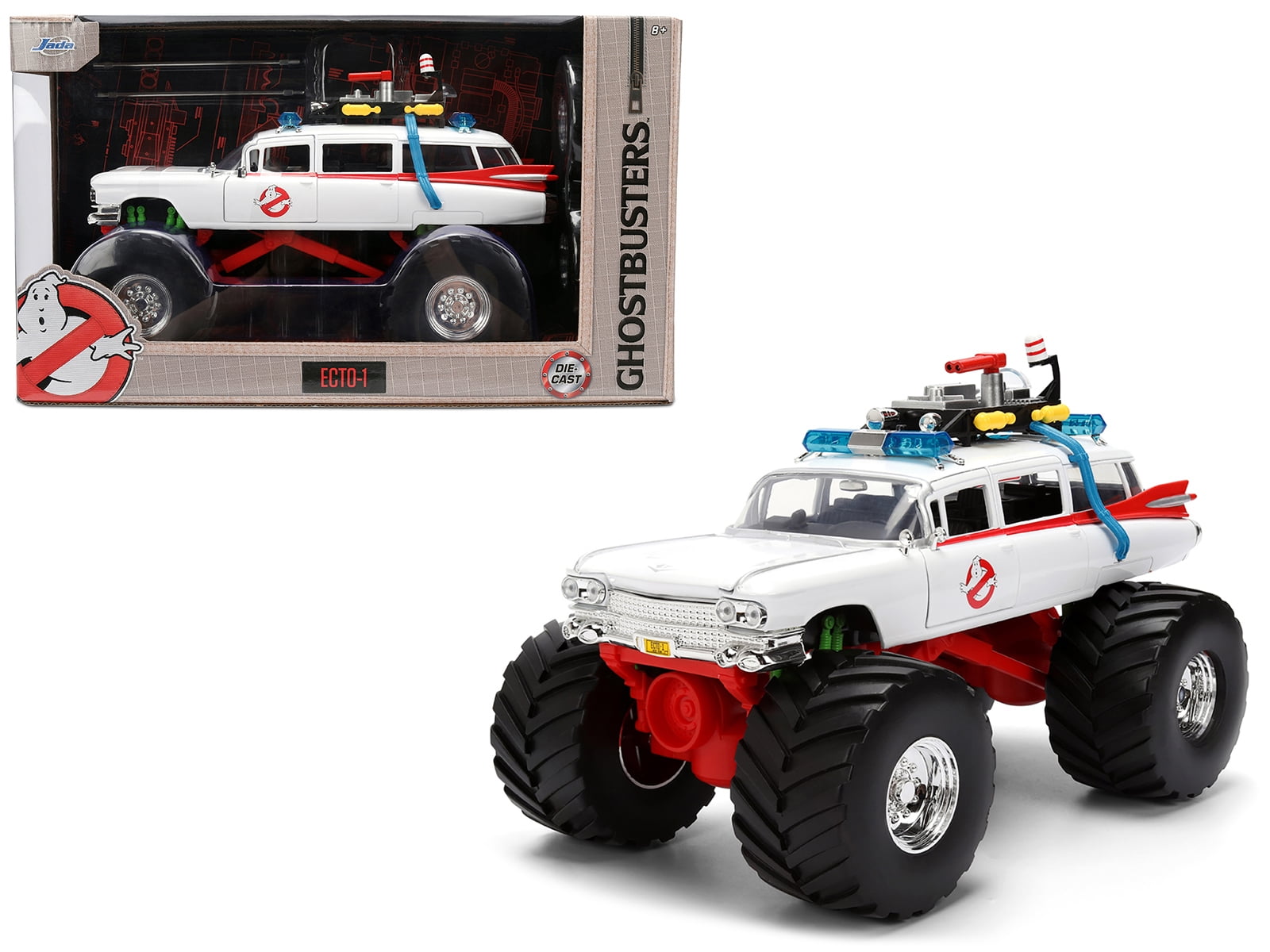 1/24 jada ゴーストバスターズ　ECTO-1 モンスタートラック Ghostbusters Ecto-1 Monster Truck by Jada Toys - Hollywood Rides