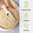 thumbnail image 4 of Sunwarrior Harvest Organic Psyllium Husk Powder Fiber Supplement for Digestive Health, 348.6g, 4 of 7