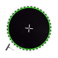 thumbnail image 4 of Almencla Tapis de Remplacement pour Trampoline Accessoire Maison Réutilisable Tapis de Saut Rond Vert 42 Boucles, 4 of 8
