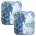 thumbnail image 7 of Yayeee 2-Pack Plug in LED Night Lights with Light Sensors Motion Detectors, Plants and River, 7 of 7