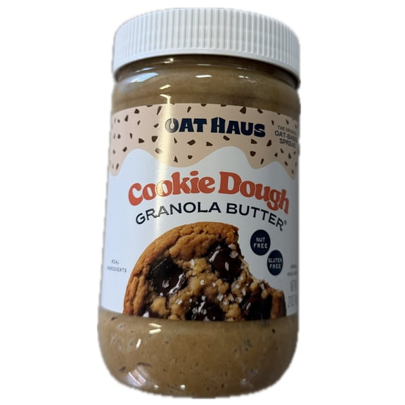 Oat Haus Granola Butter Oat-Based Spread, Cookie Dough (27 Ounce)
