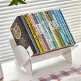 thumbnail image 2 of Yesbay Plastic DVD Display Stand Book Organizer Albums Storage Rack Large-Capacity Shelf Record Collection Desk Storage Holder for Music Lovers Collectors, 2 of 7