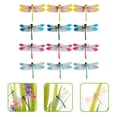 thumbnail image 3 of 20 Pcs Figurines de Libellule Artificielles Décorations de Libellule de Jardin, 3 of 9