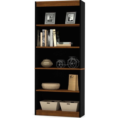 Bestar Innova 5-Shelf Bookcase, Brown