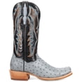 thumbnail image 2 of Dan Post Boots Mens Brady Full Quill Ostrich Embroidered Square Toe Pull On, 2 of 7