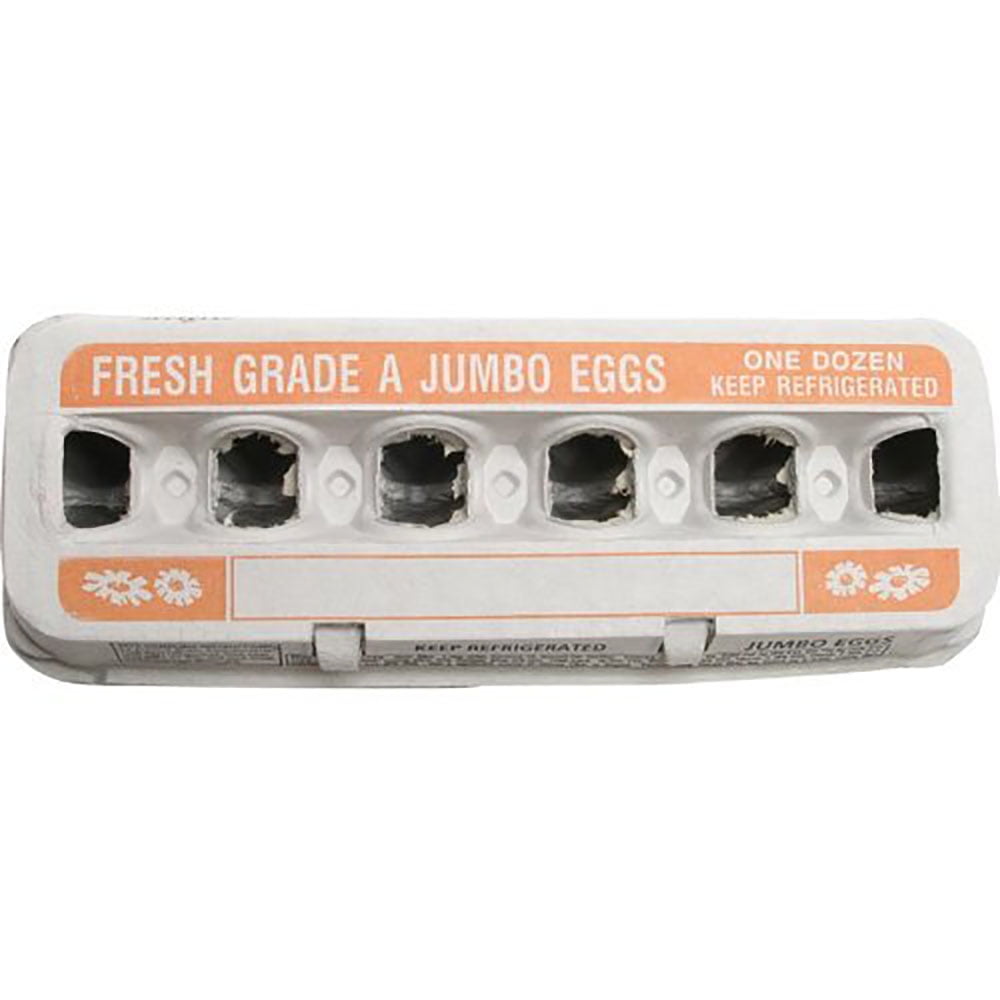 Jumbo Egg Cartons 200 Count