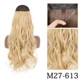 thumbnail image 1 of AZQUEEN-extensión de cabello sintético largo y recto sin Clip, postizo de una pieza, línea ajustable Natural, para mujer, 1 of 4