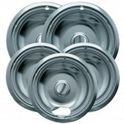 Range Kleen 12565X Style A .5 in. & .25 in. Plated Drip Pans