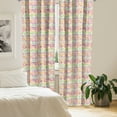 thumbnail image 2 of Ambesonne Watercolor Curtains, Boho African, Pair of 28"x95", Multicolor, 2 of 5
