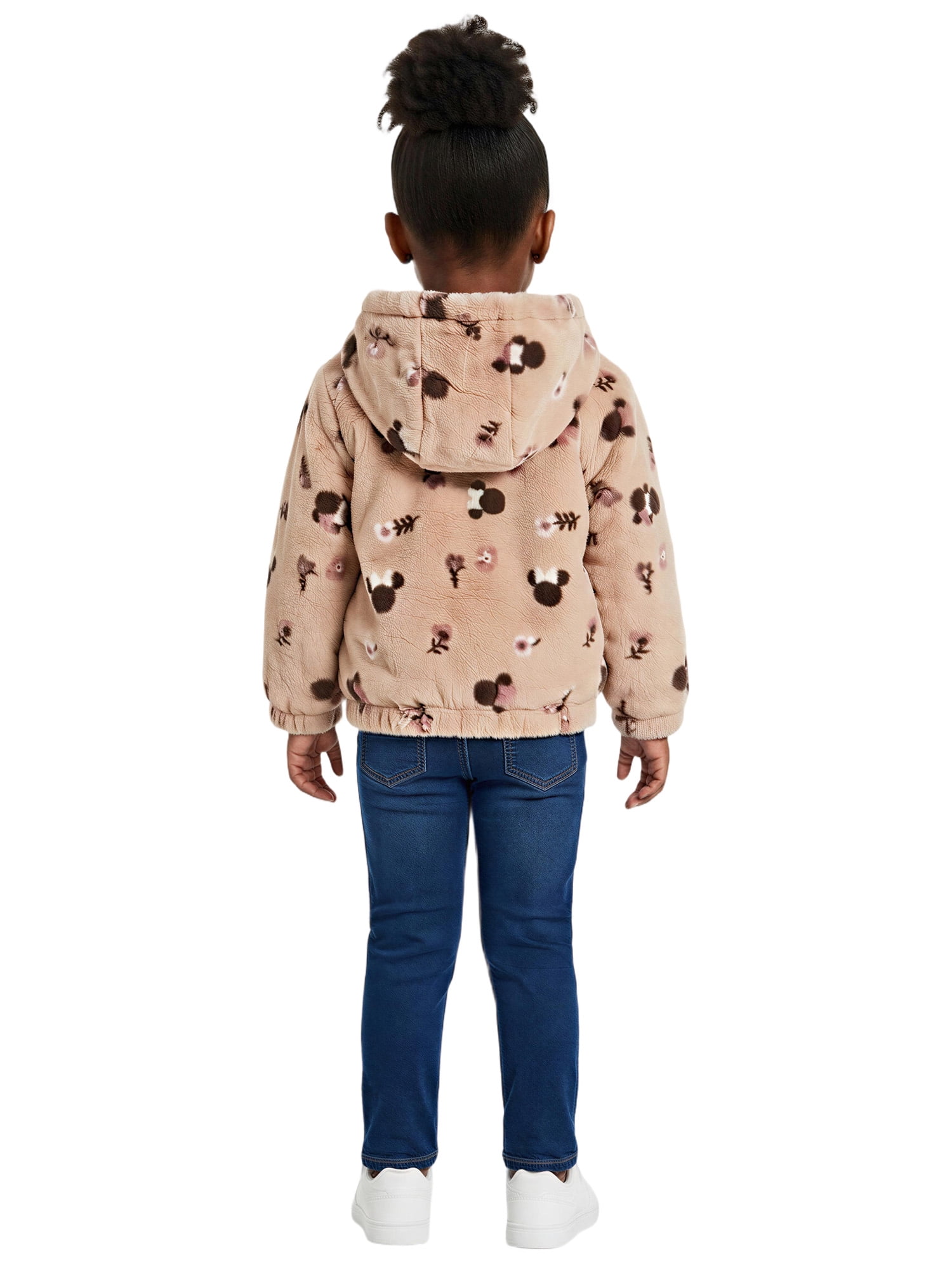 Minnie Mouse Toddler Girl Reversible Jacket, Sizes 2T-5T