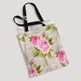 thumbnail image 2 of Bolsa de Lona de Rosas Rosadas ABPHQTO Bolsa de compras reutilizable Tamaño 36x41 cm, 2 of 2