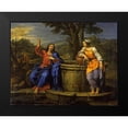 thumbnail image 2 of Mignard, Pierre 14x12 Black Modern Framed Museum Art Print Titled - Christ and the Woman of Samaria, 2 of 5