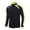 Green, variant on Men's Color Block Track Jacket Full Zip Stand Collar Athletic Activewear Coat Warm Up for Workout Running Training with Pockets, Blue, XS