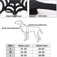 thumbnail image 2 of Arañas Disfraz para mascotas Disfraz de araña de Halloween Perros Decoraciones para gatos Disfraces para mascotas Ropa para perros festivos Disfraz de carnaval Un disfraz para mascotas de telaraña (M) JM, 2 of 5