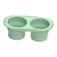 thumbnail image 4 of Limpiador de pinceles plegable Vaso de enjuague Suministros de pinceles de arte Lavador de pinceles Verde, 4 of 8