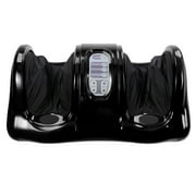 Shiatsu Foot Massager Machine Kneading Rolling Leg Calf Ankle Massage Pain Therapy w/ Remote Control Black