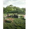thumbnail image 7 of 10x20 Pop Up Canopy Tent Outdoor Canopy with No Removable Sidewall One-Person Set Up Heavy Duty Commercial Instant Tent Shelter-Green, 7 of 7