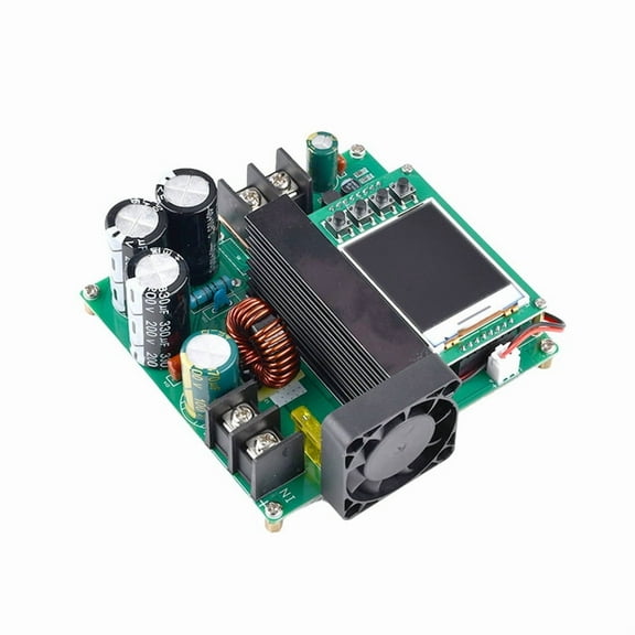 900W 15A Step Up Module TFT Digital Display DC-DC Step Up Converter Booster 9-60V to 10-120V Constant Current Voltage