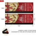 thumbnail image 5 of Coolnut 2PCS Happy New Year Elegant Bells Refrigerator Door Handle Covers, ‎14"x 5.5"Handle Covers for Fridge and Microwave Oven,Keep Your Kitchen Appliance Clean from Smudges, Drips, Oil, 5 of 6