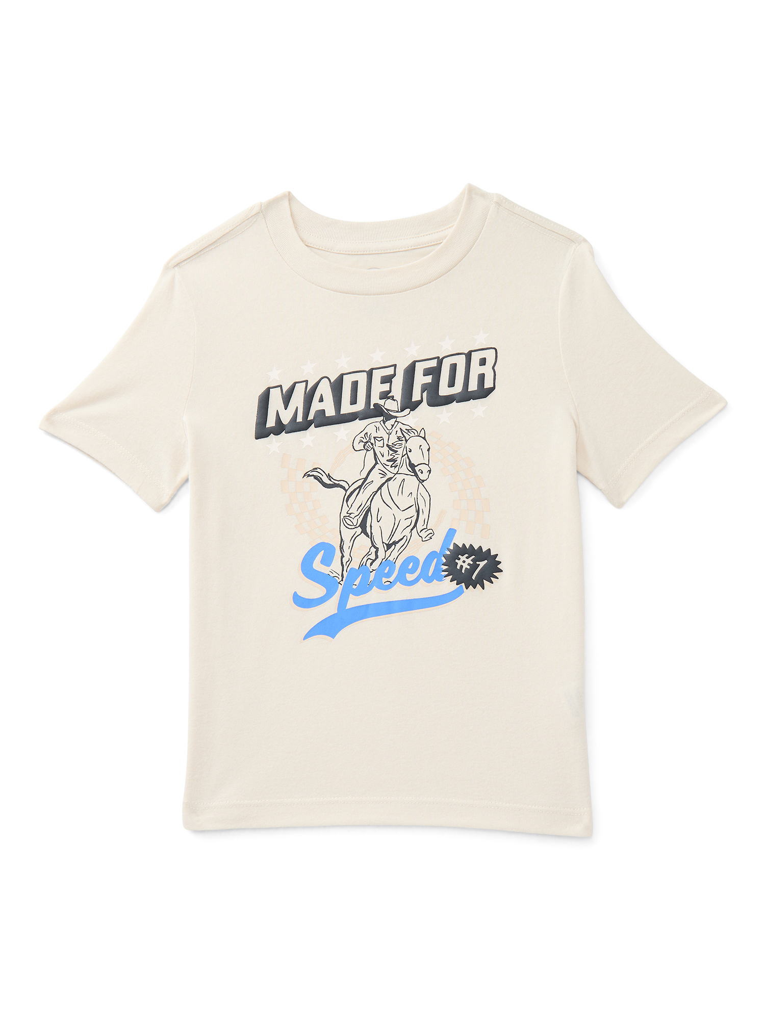 Wonder Nation Little Boys Graphic Tee with Short Sleeves, Sizes 4-10