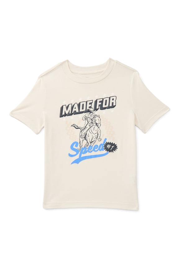 Little Boys Graphic Tee with Short Sleeves, Sizes 4-10